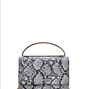 Faux Snakeskin Bag